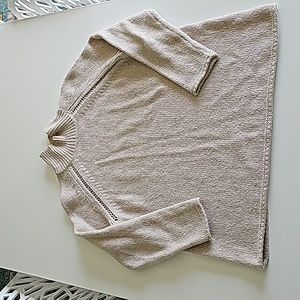 J.Jill Pure Jill cotton blend ivory sweater size L